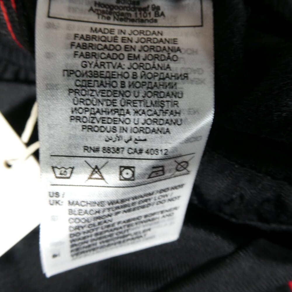Adidas Men's Red Black Two Piece Tracksuit Set Jacket HC2076 Pants H48432 XL - Picture 13 of 14